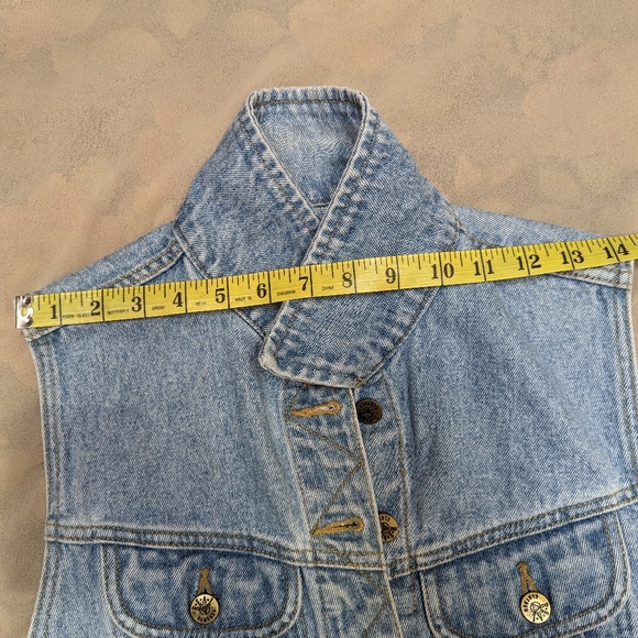 REAL clothes denim vest - Picture 4 of 6